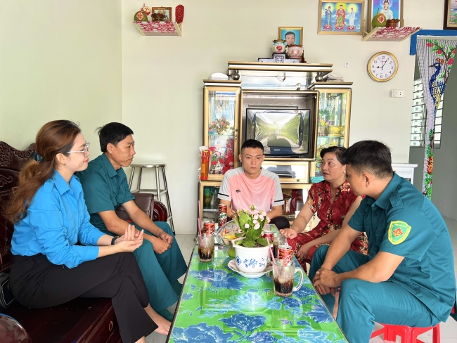 Thanh niên Mỹ Tú sẵn sàng lên đường bảo vệ Tổ quốc