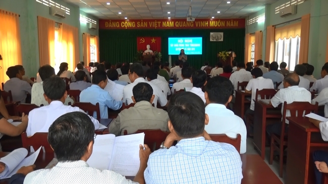Hội nghị tập huấn phong trào “Toàn dân đoàn kết xây dựng đời sống văn hoá” năm 2019