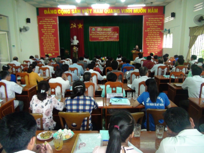 Mỹ Hương tổng kết 10 năm xây dựng nông thôn mới