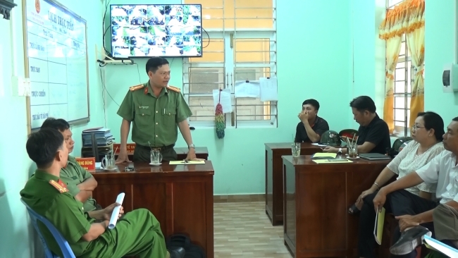 Thị trấn Huỳnh Hữu Nghĩa ra mắt mô hình camera an ninh- trật tự