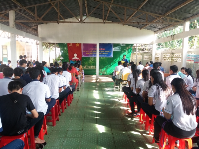 Trường THPT An Ninh long trọng tổ chức Chương trình khi tôi 18 - Tri ân và trưởng thành cho học sinh khối 12