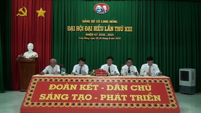Đại hội Đại biểu Đảng bộ xã Long Hưng lần thứ XIII, nhiệm kỳ 2020 - 2025   