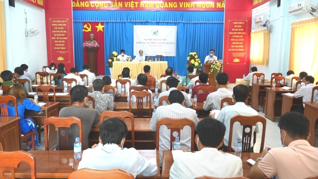 Đại hội thành viên Hợp tác xã Nông sản Mỹ Hương, nhiệm kỳ 2022-2027