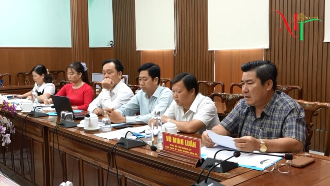 HỌP THƯỜNG TRỰC HĐND XÃ MỸ TÚ THÁNG 10 NĂM 2025