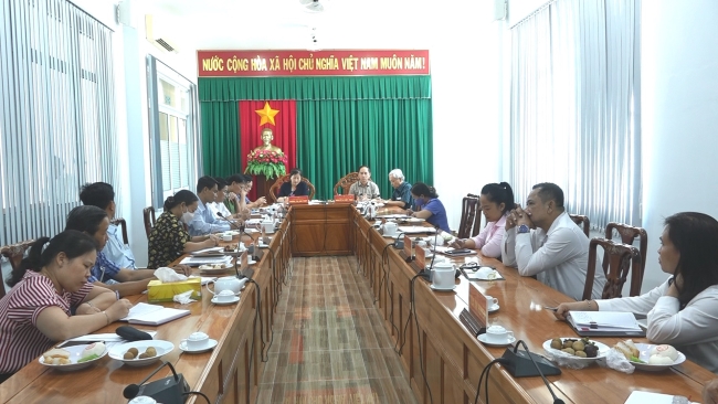 Tổ Đại biểu HĐND tỉnh (đơn vị huyện Mỹ Tú) họp chuẩn bị cho Kỳ họp giữa năm 2022 của HĐND tỉnh Sóc Trăng, Khóa X
