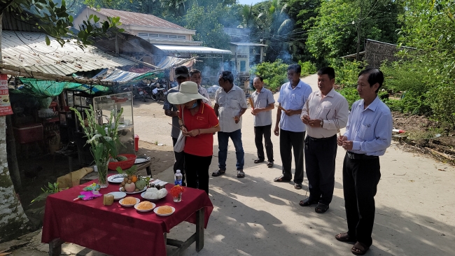 Khởi công xây dựng cầu giao thông nông thôn tại xã Thuận Hưng