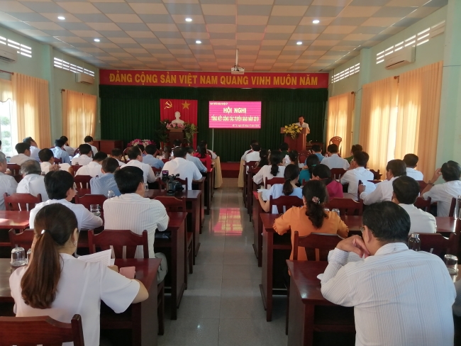 Hội nghị tổng kết công tác tuyên giáo năm 2019