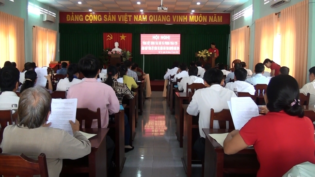 Hội nghị tổng kết công tác hội chữ thập đỏ năm 2019