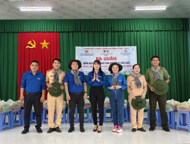 Ra quân chiến dịch thanh niên tình nguyện hè năm 2025