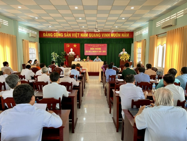 Mỹ Tú: Hội nghị lần thứ 6, Ủy ban MTTQ Việt Nam huyện khóa IX