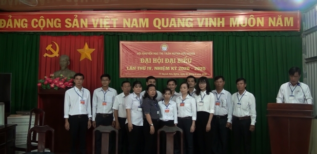 Đại hội đại biểu Hội Khuyến học thị trấn Huỳnh hữu Nghĩa lần thứ IV, Nhiệm kỳ 2020-2025 đã diễn ra thành công tốt đẹp