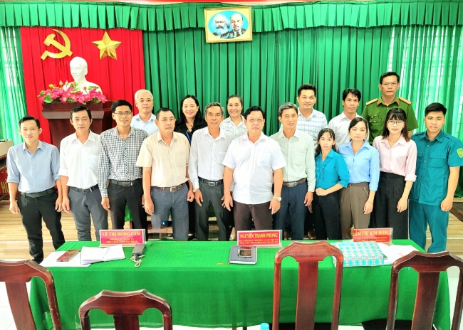 Đảng bộ thị trấn Huỳnh Hữu Nghĩa họp Ban chấp hành tháng 11 năm 2023