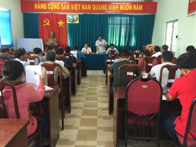 Ủy ban nhân dân xã Mỹ Tú  thành lập Ban chỉ đạo phòng chống dịch bệnh viêm đường hô hấp cấp do chủng mới của vi rút Corona trên địa bàn xã Mỹ Tú.