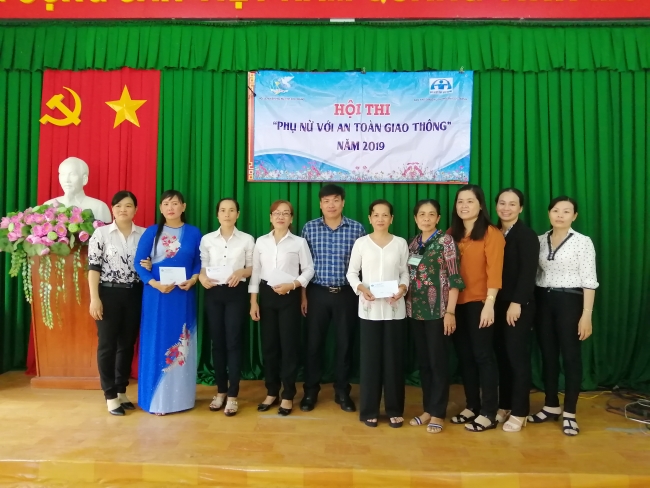 Hội thi "Phụ nữ với an toàn giao thông" xã Hưng Phú năm 2019