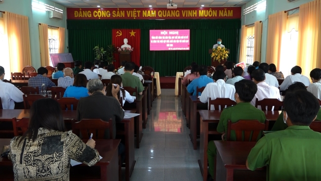 Mỹ Tú: Tổng kết công tác Dân vận và QCDC cơ sở năm 2020, triển khai  phương hướng nhiệm vụ năm 2021