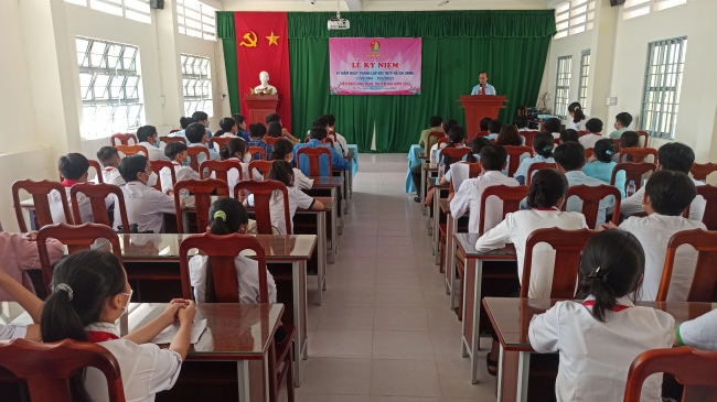 Lễ kỷ niệm 81 năm ngày thành lập Đội thiếu niên tiền phong Hồ Chí Minh và diễn đàn lắng nghe trẻ em nói năm 2022
